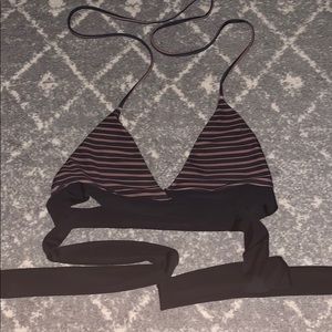 Acacia swimwear Lennox top L